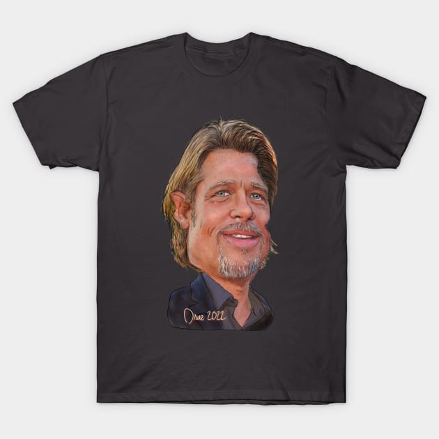 Best goodlooking actor of the world T-Shirt by Henry Drae